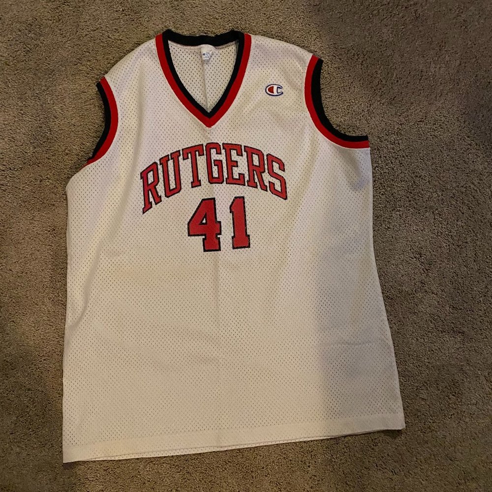Champion Rutgers Basketball Jersey L
